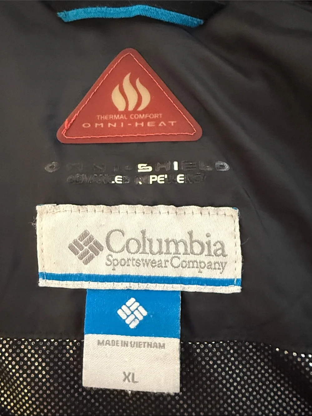 Columbia Black Hooded Women's Long Quilted Puffer Coat